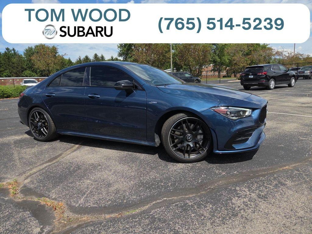 used 2020 Mercedes-Benz AMG CLA 35 car, priced at $29,999