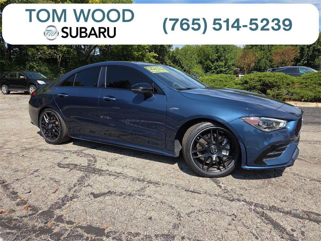used 2020 Mercedes-Benz AMG CLA 35 car, priced at $29,995
