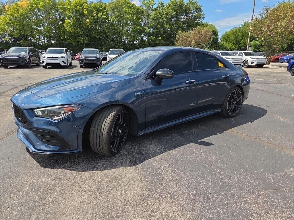 used 2020 Mercedes-Benz AMG CLA 35 car, priced at $29,999