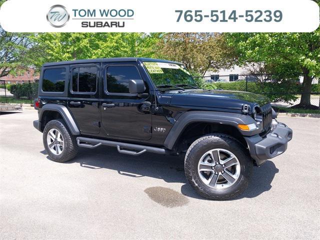 used 2021 Jeep Wrangler Unlimited car, priced at $30,700