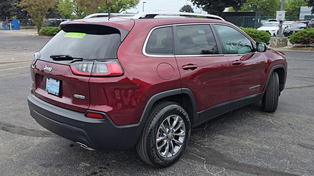 used 2021 Jeep Cherokee car, priced at $21,800