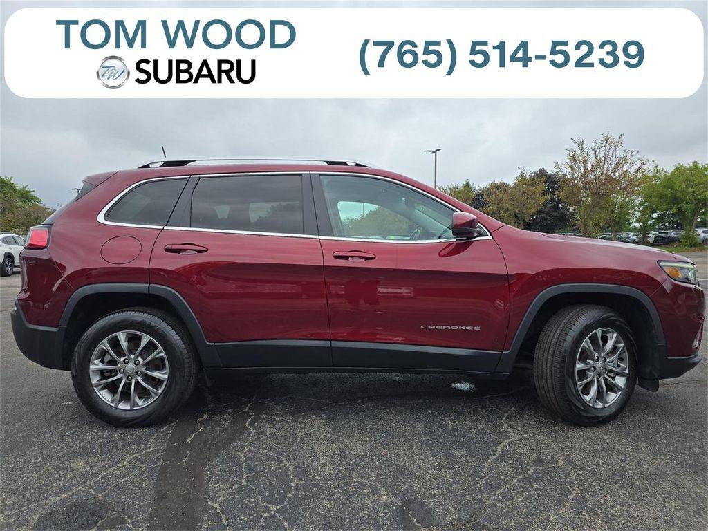 used 2021 Jeep Cherokee car, priced at $21,800