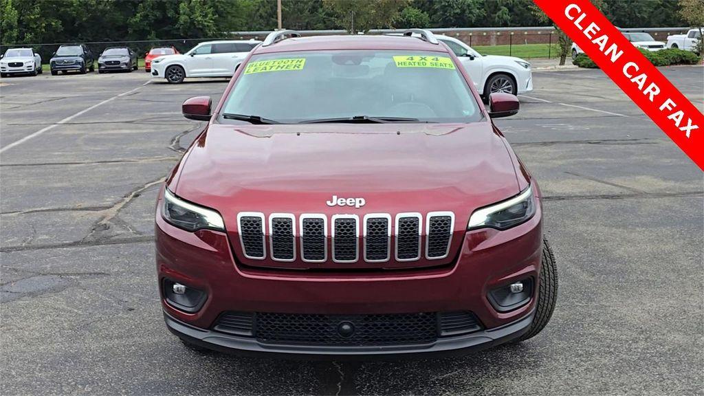 used 2021 Jeep Cherokee car, priced at $21,800