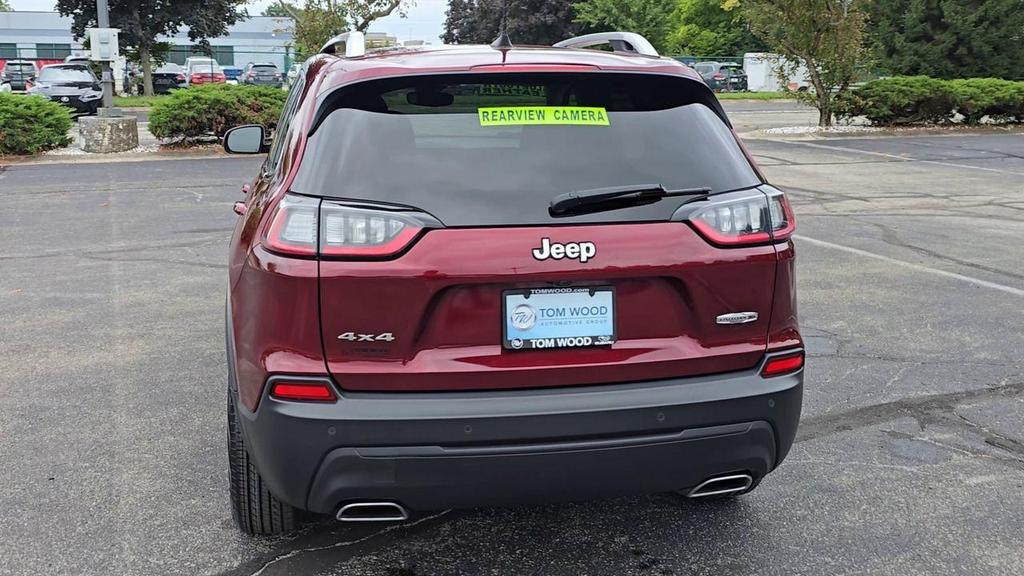used 2021 Jeep Cherokee car, priced at $21,800