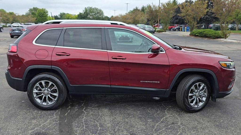 used 2021 Jeep Cherokee car, priced at $21,800