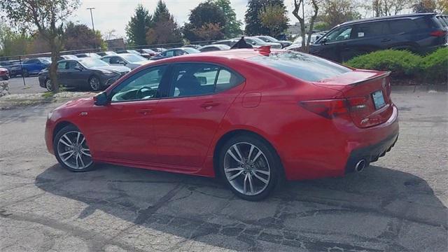 used 2020 Acura TLX car, priced at $27,500