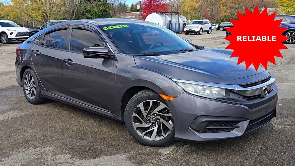 used 2017 Honda Civic car, priced at $12,800