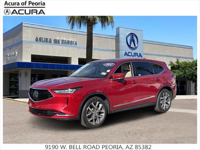 used 2022 Acura MDX car, priced at $35,574