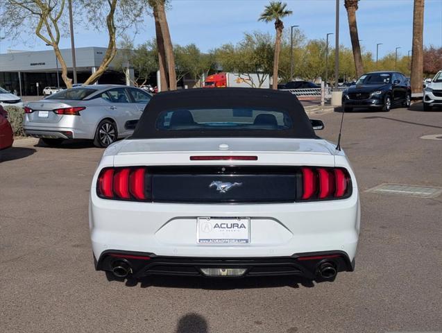 used 2021 Ford Mustang car, priced at $20,496