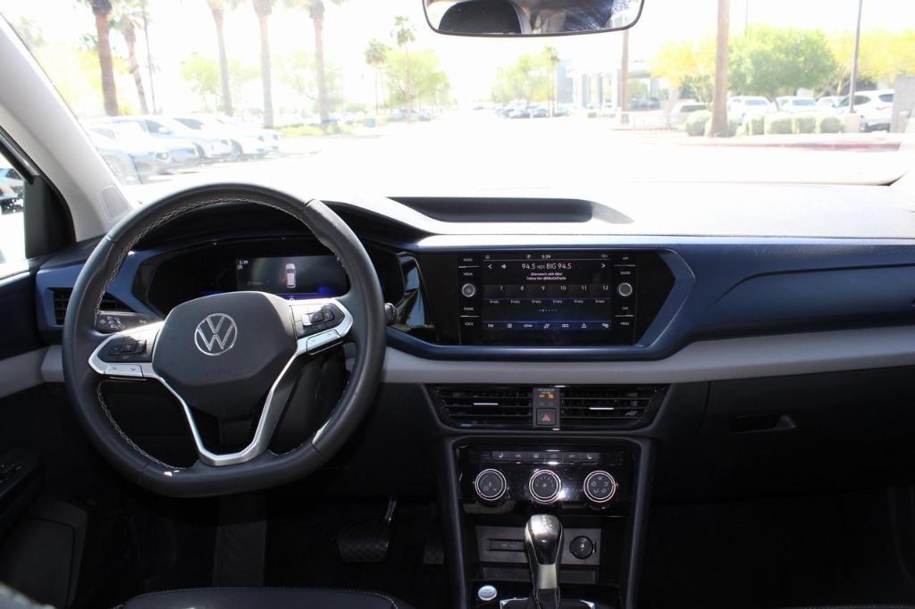 used 2023 Volkswagen Taos car, priced at $22,399