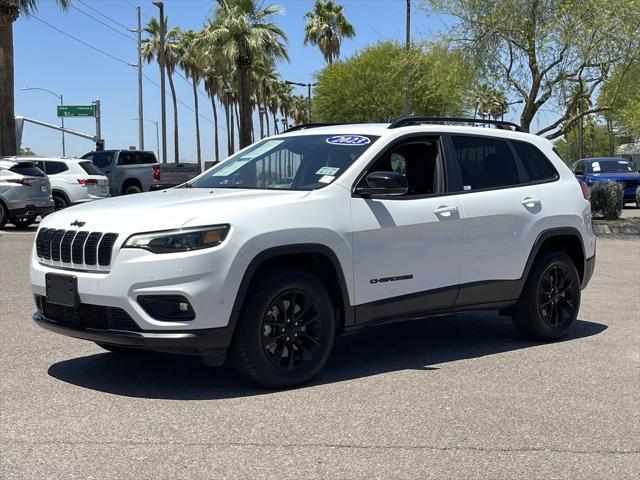 used 2023 Jeep Cherokee car, priced at $21,500