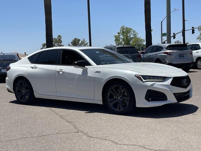 used 2023 Acura TLX car, priced at $36,874