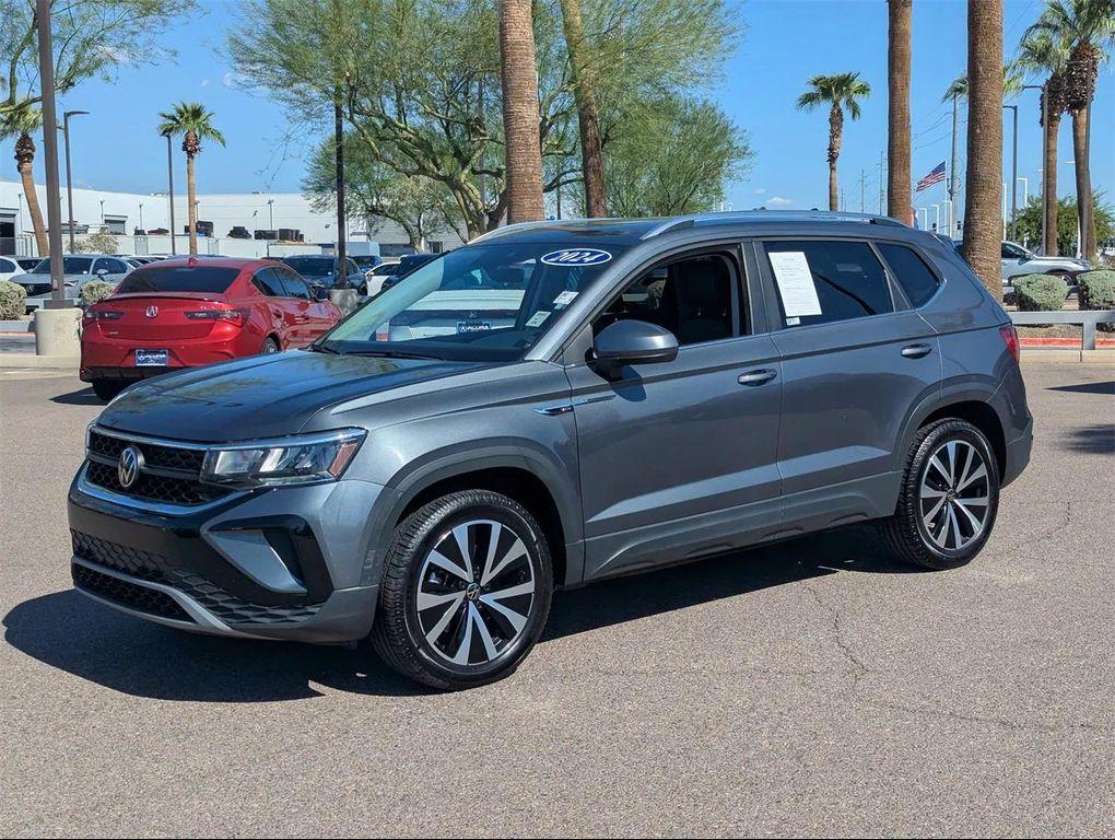 used 2024 Volkswagen Taos car, priced at $17,488
