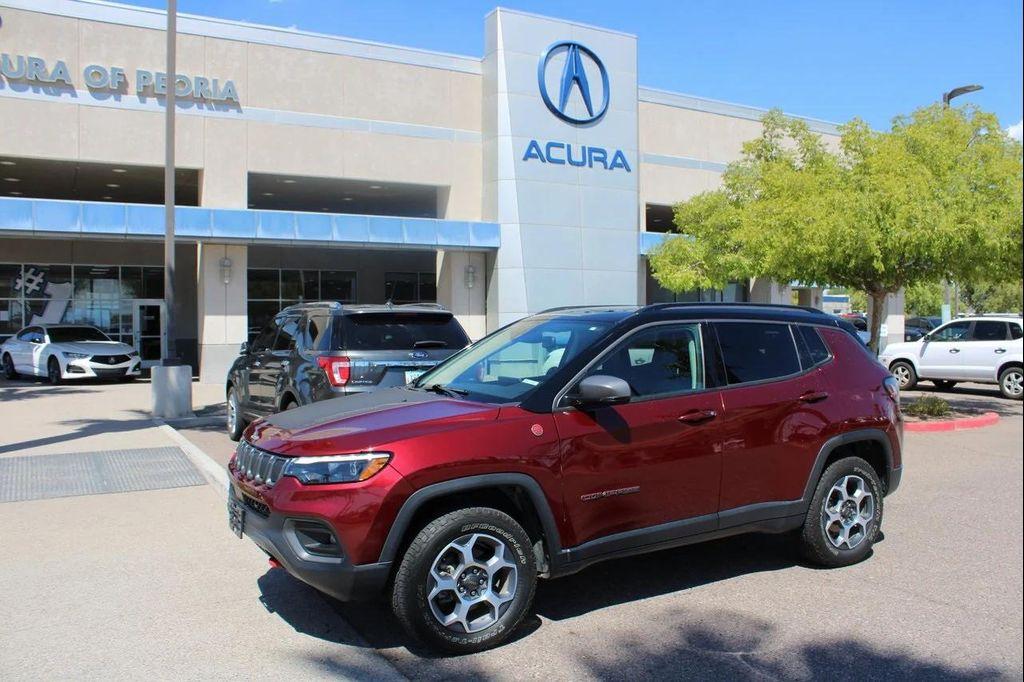 used 2022 Jeep Compass car, priced at $18,395