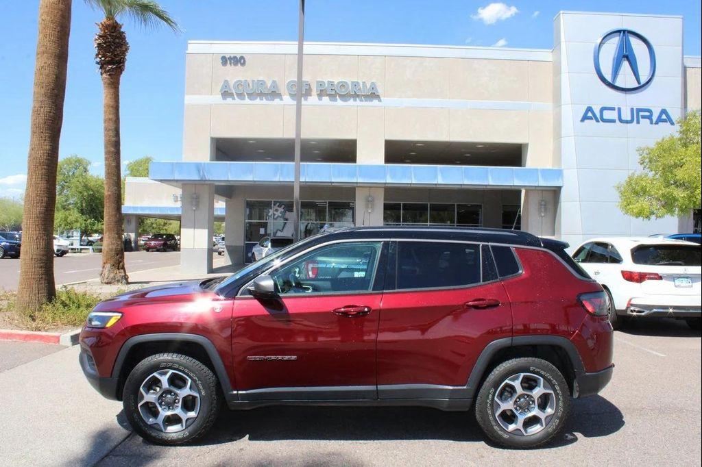used 2022 Jeep Compass car, priced at $18,395