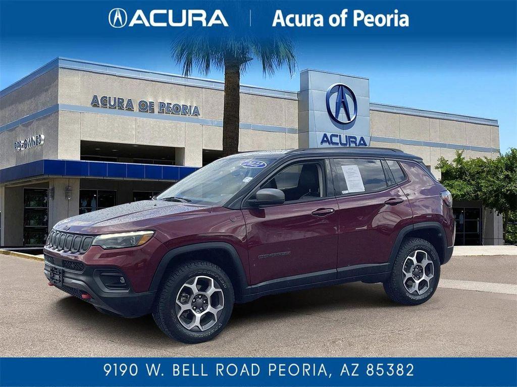 used 2022 Jeep Compass car, priced at $17,750