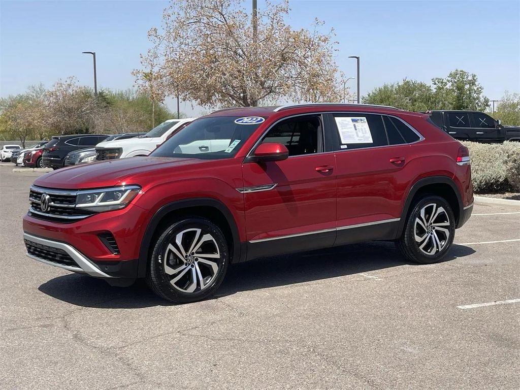 used 2022 Volkswagen Atlas Cross Sport car, priced at $24,888