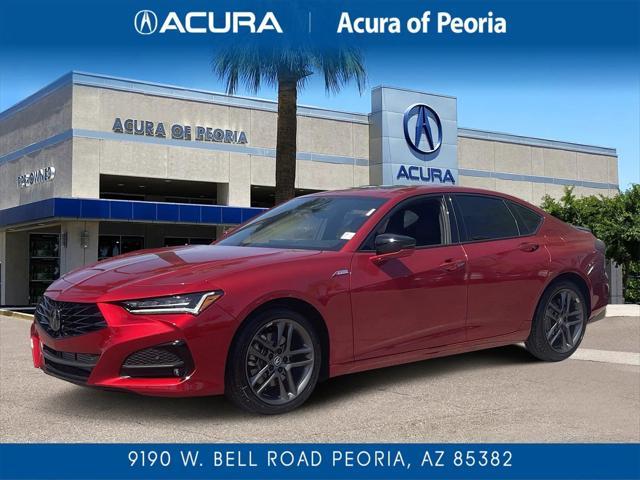 new 2025 Acura TLX car, priced at $52,195