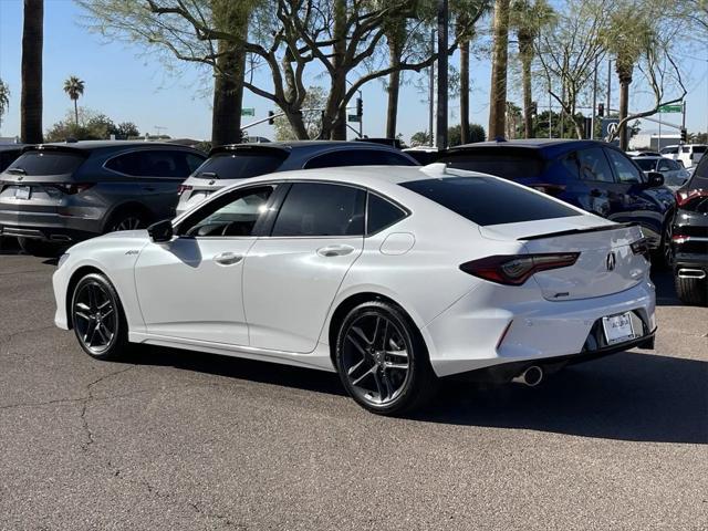 new 2025 Acura TLX car, priced at $52,195