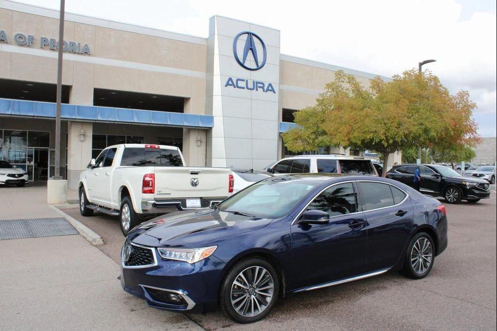 used 2018 Acura TLX car, priced at $20,988