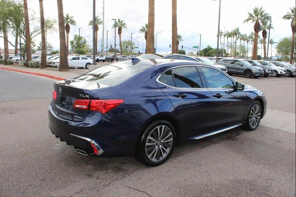 used 2018 Acura TLX car, priced at $20,988