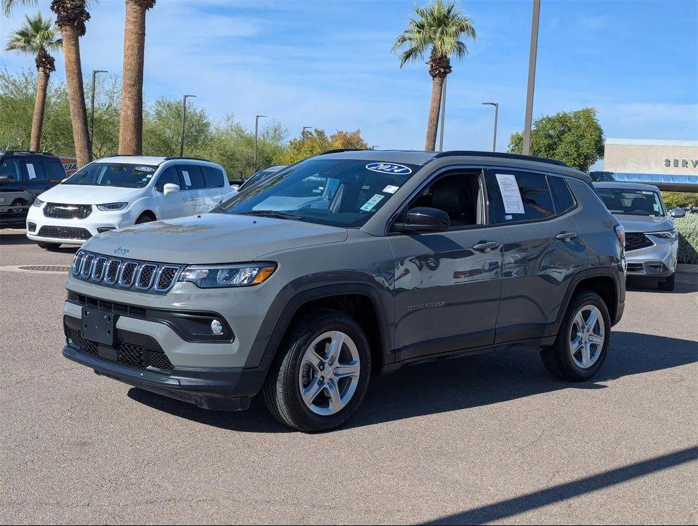 used 2024 Jeep Compass car, priced at $19,988