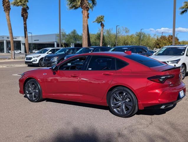 used 2022 Acura TLX car, priced at $30,750