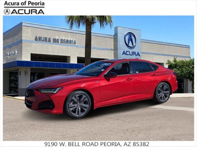 used 2022 Acura TLX car, priced at $30,750