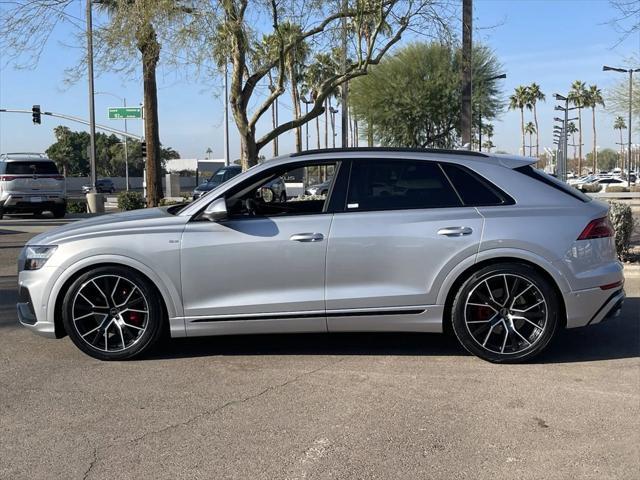 used 2021 Audi Q8 car, priced at $38,980