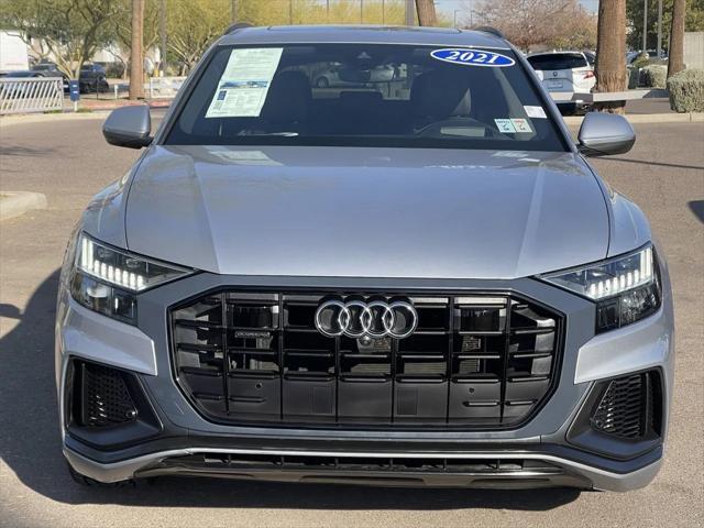 used 2021 Audi Q8 car, priced at $38,980