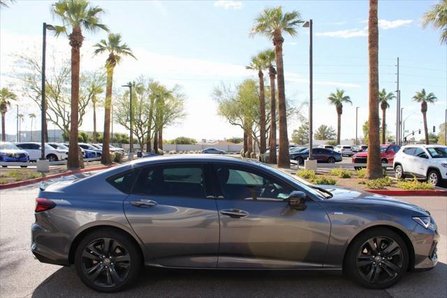 used 2023 Acura TLX car, priced at $35,614