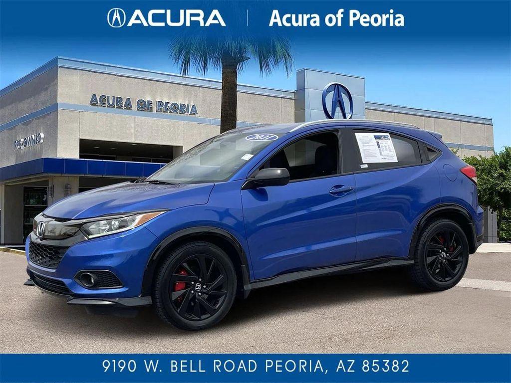 used 2021 Honda HR-V car, priced at $18,950