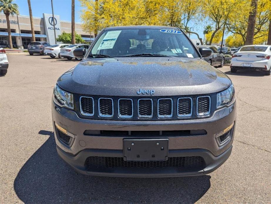 used 2021 Jeep Compass car, priced at $19,681