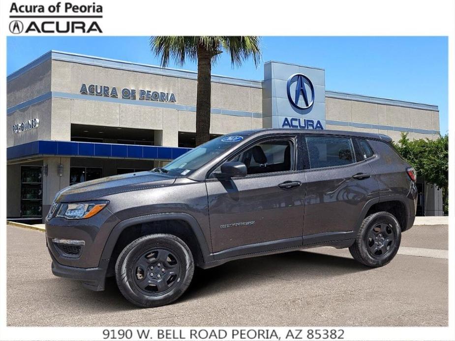 used 2021 Jeep Compass car, priced at $18,395