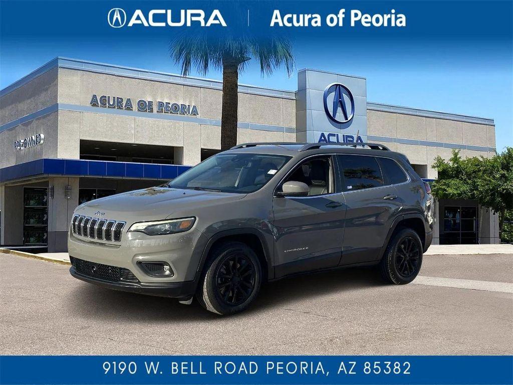 used 2021 Jeep Cherokee car, priced at $18,788