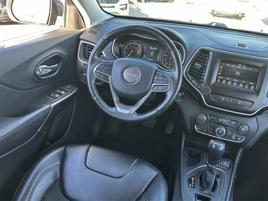 used 2021 Jeep Cherokee car, priced at $18,788