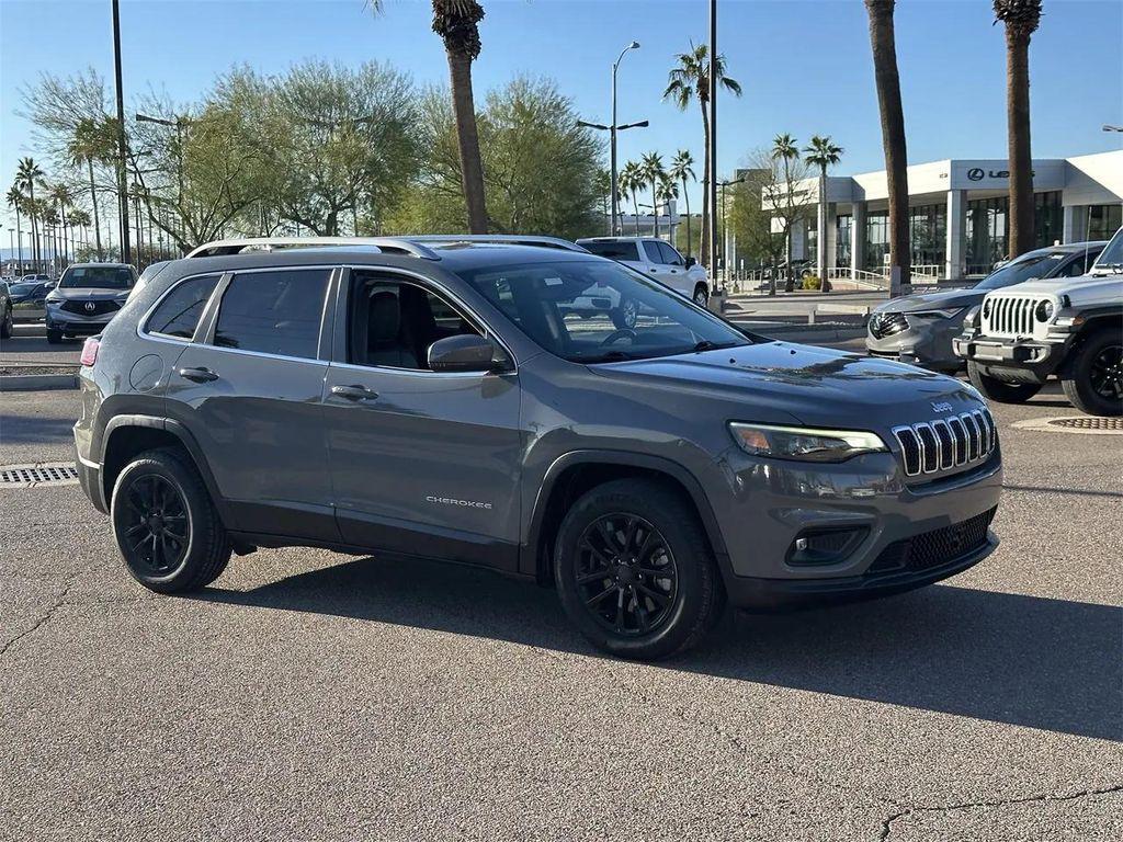 used 2021 Jeep Cherokee car, priced at $18,788