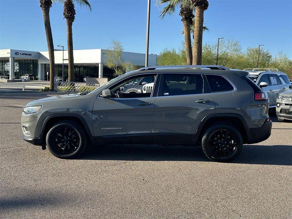 used 2021 Jeep Cherokee car, priced at $18,788