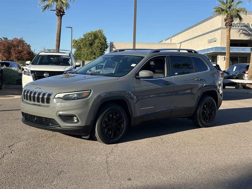 used 2021 Jeep Cherokee car, priced at $18,788