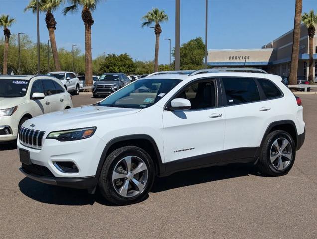 used 2020 Jeep Cherokee car, priced at $20,496