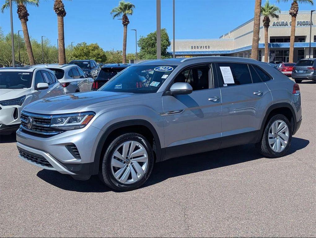 used 2022 Volkswagen Atlas Cross Sport car, priced at $23,988