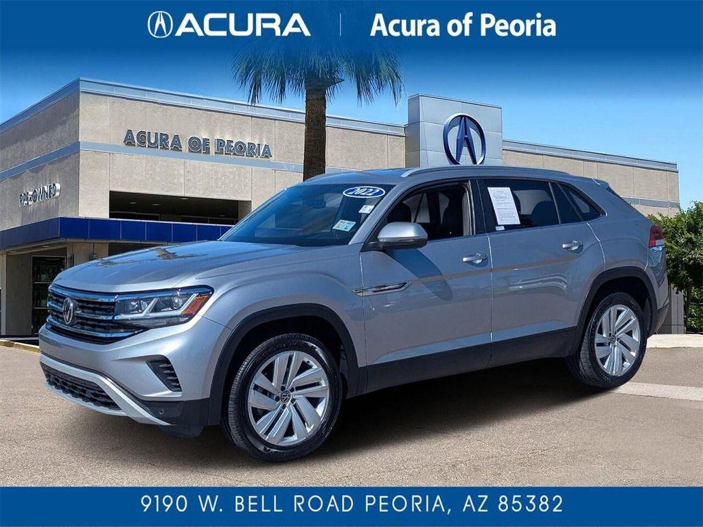 used 2022 Volkswagen Atlas Cross Sport car, priced at $23,988