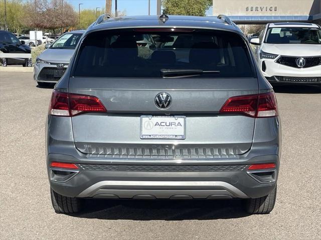 used 2023 Volkswagen Taos car, priced at $17,994