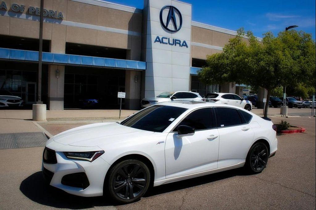 used 2022 Acura TLX car, priced at $33,470
