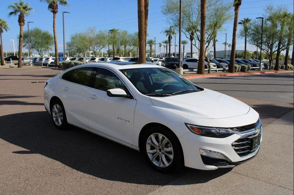 used 2022 Chevrolet Malibu car, priced at $16,938