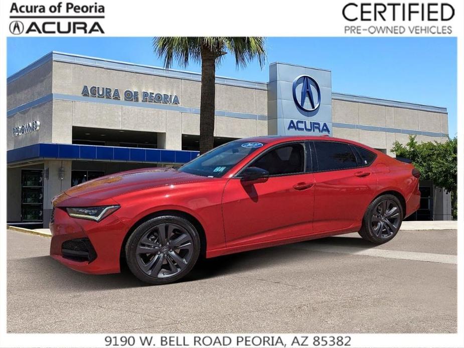 used 2021 Acura TLX car, priced at $31,994