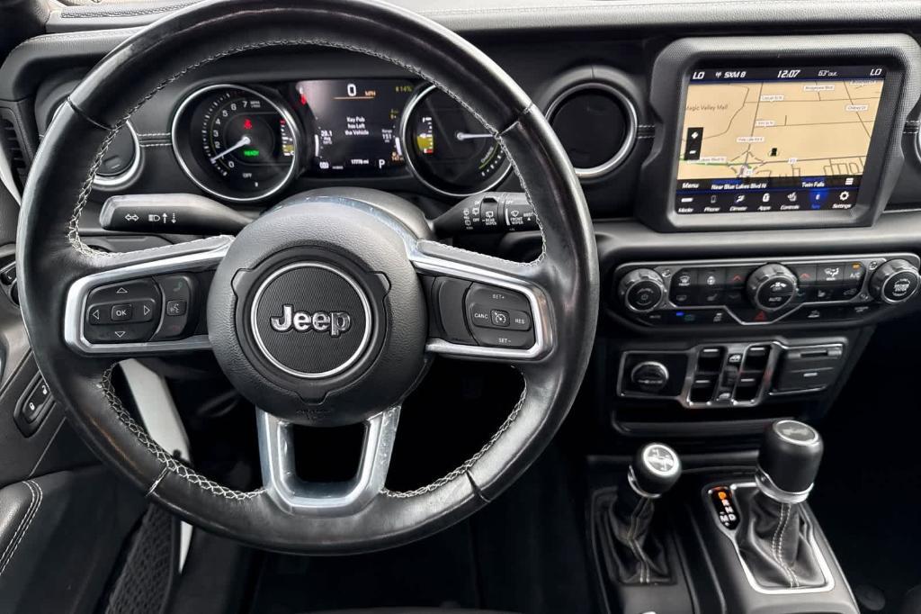 used 2022 Jeep Wrangler Unlimited 4xe car, priced at $35,497
