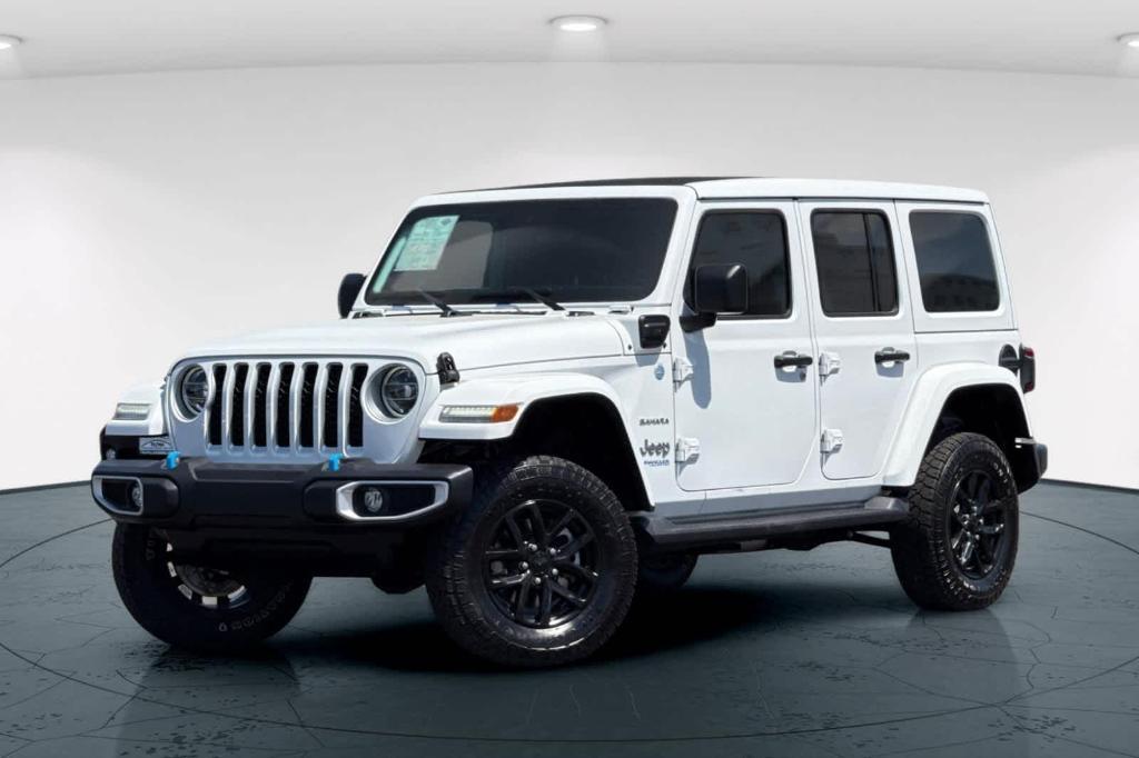 used 2022 Jeep Wrangler Unlimited 4xe car, priced at $31,497