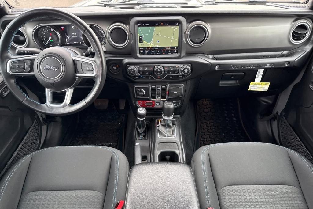 used 2022 Jeep Wrangler Unlimited 4xe car, priced at $37,997