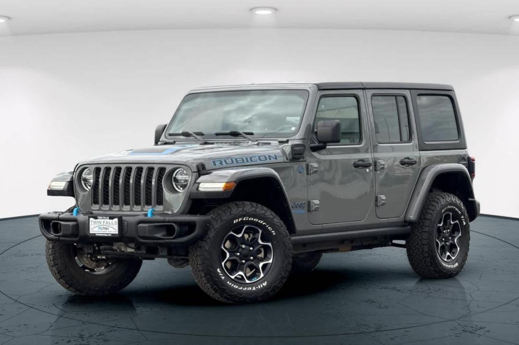 used 2022 Jeep Wrangler Unlimited 4xe car, priced at $38,490